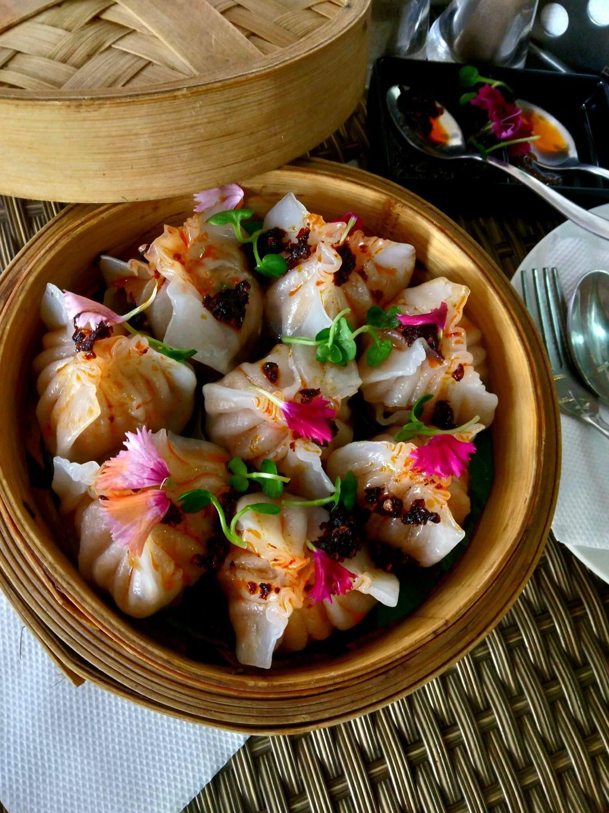 Chicken Chilli oil Dimsum